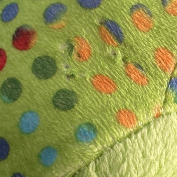 Build-A-Bear Spotted Blue Mohawk Frog Plush - Picture 2 of 2